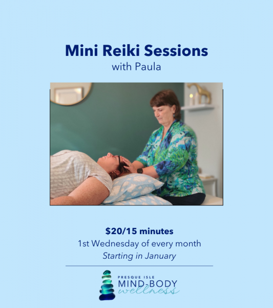 Mini Reiki Sessions with Paula