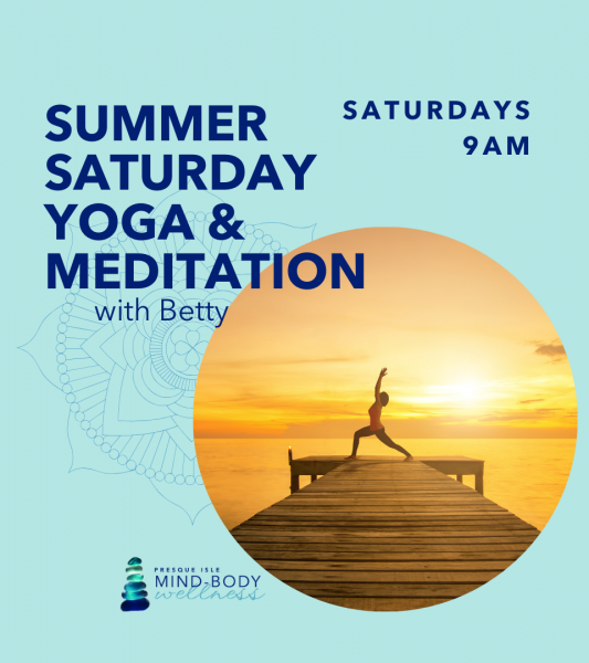 Summer Saturday Yoga & Meditation with Betty