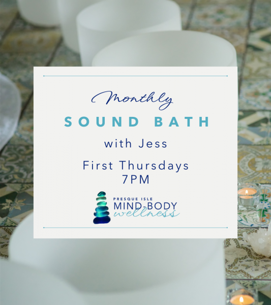 Monthly Sound Bath with Jess